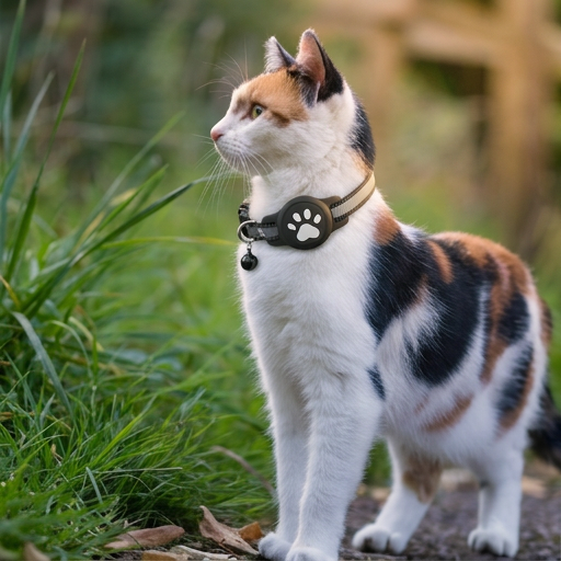 MyPetTracker™ Chat — Traceur GPS Ultra-Léger pour chats (Appareils Apple uniquement)
