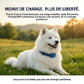 MyPetTracker™ Chien GP30 — Traceur GPS 4G Distance Illimitée